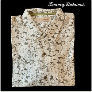 Tommy Bahama Vintage Silk Floral Camp Shirt